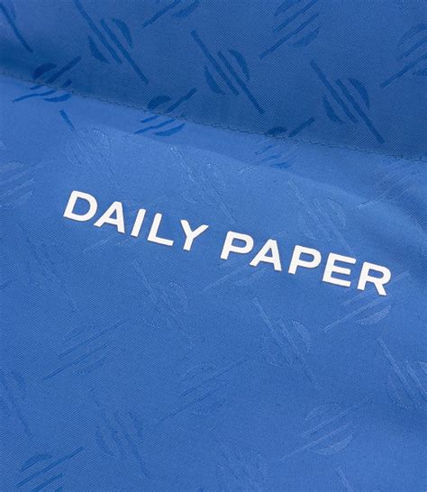 Shop Daily Paper Navan Puffer Blue At Itk Online Store