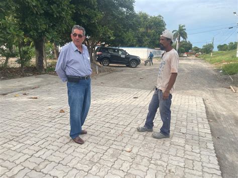 Prefeito Nelson Cintra Inicia Semana Vistoriando Obras Prefeitura De