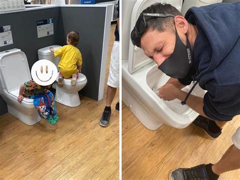 Mom Mortified After 4 Year Old Takes Very Big Poo In Hardware Store