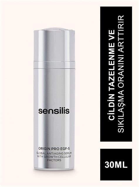 Sensilis Origin Pro EGF 5 Serum 30 ml Yaşlanma Karşıtı Serum Fiyatı ve