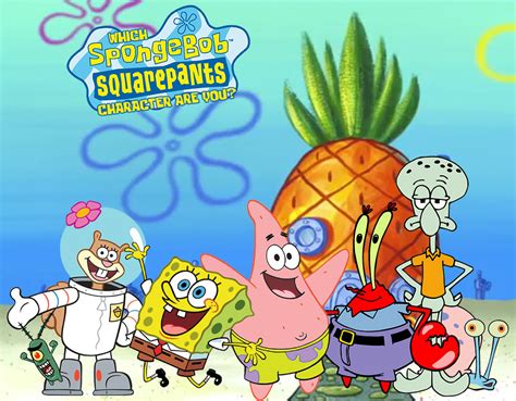 Which Spongebob Squarepants Character Are You Quiz Zimbio