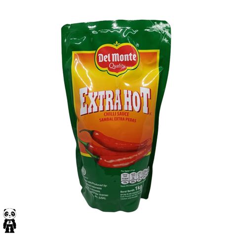 Jual Del Monte Sambal Extra Pedas Kg Delmonte Extra Hot Chilli Sauce