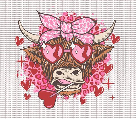 Valentines Day Cow Png Be My Valentine Highland Cow Heifer Png