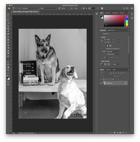 Convert Color To Grayscale In Photoshop Imaging Center