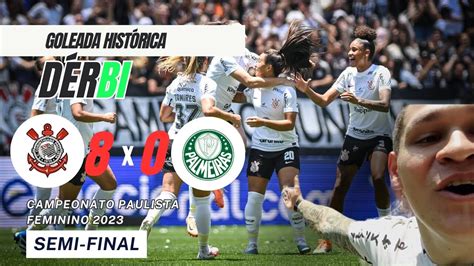 Goleada Hist Rica No Campeonato Paulista Feminino Corinthians X