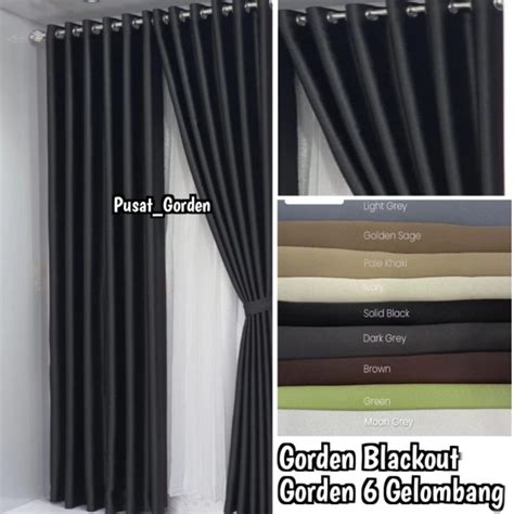 Jual GORDEN BLACKOUT GORDEN TEBAL GORDEN POLOS GORDEN PREMIUM GORDEN