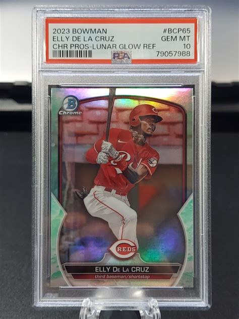 Elly De La Cruz Bowman Bcp Chrome Prospects Lunar Glow