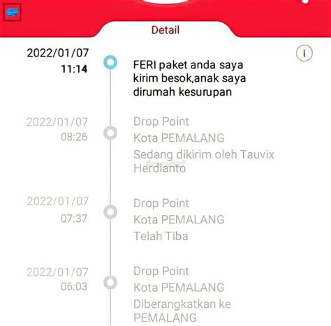 10 Potret Kocak Status Paket Dibawa Kurir Ngakak Banget