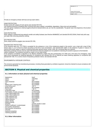 TEK 1960 MSDS EN PDF