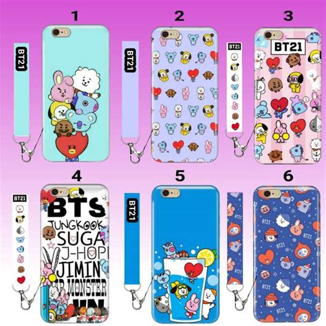 Jual Casing Cover Hardcase Custom Case 3D Fullprint Premium BT21 Bisa