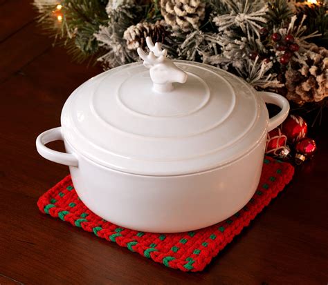 Flag Pot Holder Hot Pad Kitchen Ware Handcrafted Etsy