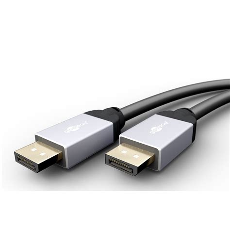 Кабел DisplayPort - DisplayPort, Goobay, 3 м, черен - eMAG.bg