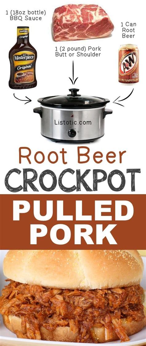 Crock Pot Root Beer Bbq Pulled Pork Artofit