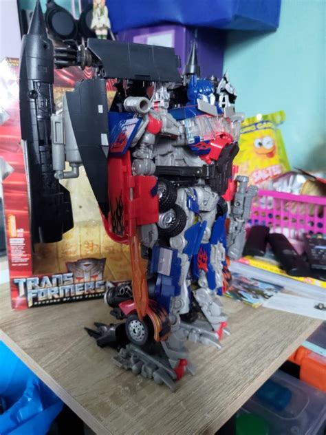 transformers rotf optimus prime combine jetfire on Carousell