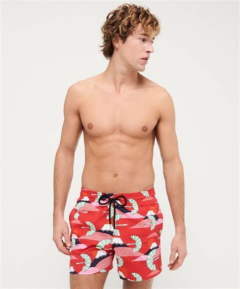 Men Swim Trunks Stretch Classic Vilebrequin