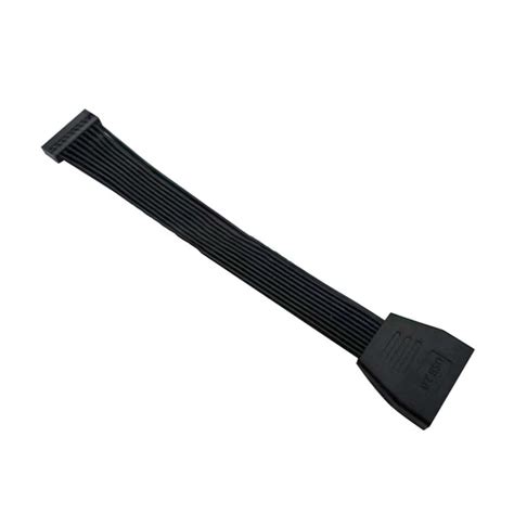 Плоский кабель-удлинитель для видеокарты USB3.0 19pin - купить с ...