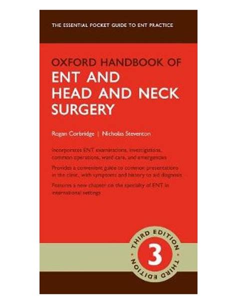 Oxford Handbook Of Ent And Head And Neck Surgery