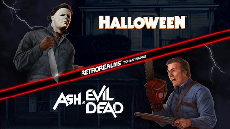 RetroRealms Double Feature Halloween And Ash Vs Evil Dead Para