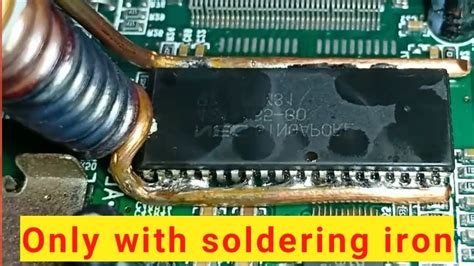 How To Remove SMD Components Without Hot Air Gun Tips And Tricks YouTube