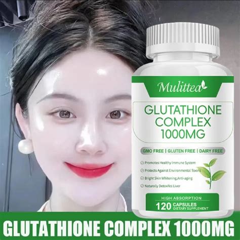 Jual Liposomal Glutathione Mg Whitening Pills With Milk Thistle