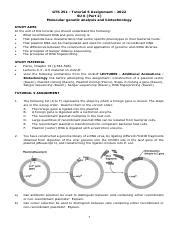 Tutorial Assignment 5 Pdf GTS 251 Tutorial 5 Assignment 2022 SU 6