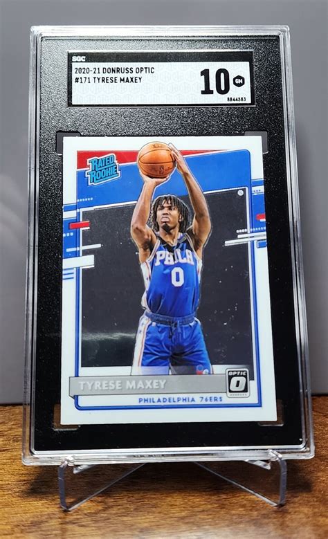 Tyrese Maxey Optic Base Sgc Price Guide Sports Card Investor