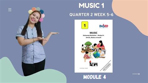 MUSIC 1 QUARTER 2 WEEK 5 6 SIMULA WAKAS AT INUULIT NA BAHAGI NG AWIT