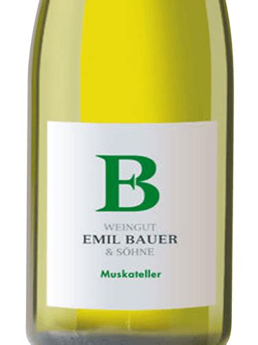 Emil Bauer S Hne Muskateller Vivino Us