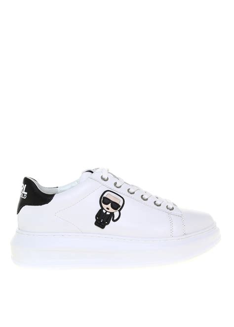 Boyner Karl Lagerfeld Beyaz Kad N Sneaker Kapri Glitz Logo L Fiyat Ar Ivi