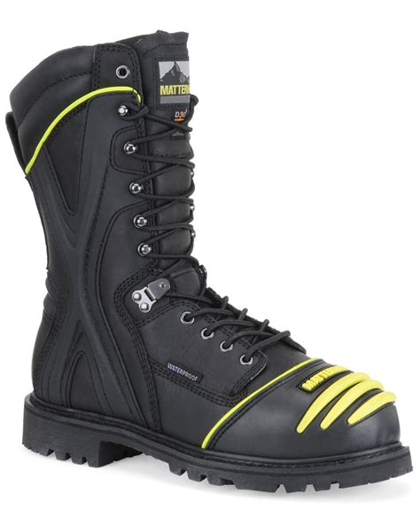 Matterhorn Mens Waterproof Mining Met Guard Work Boots Steel Toe