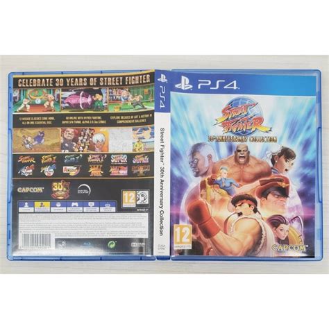 [崴勝3c] 二手 Ps4 快打旋風30週年紀念合集 Street Fighter 30th 英文版 蝦皮購物