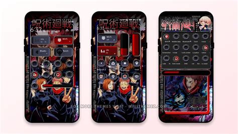 Drvk Jujutsu Miui Theme Jujutsu Kaisen Theme For Xiaomi Redmi Phones