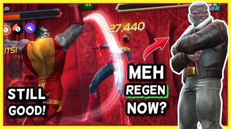 Synergies Buff Old Man Logans Regen A Solution Marvel Contest Of Champions Youtube