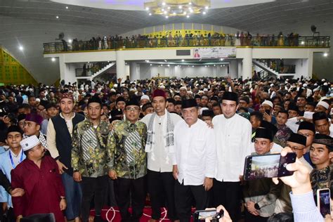 7 Ribu Jemaah Hadiri Tabligh Akbar UAS Di Masjid Sultan Agung Lubuk Pakam