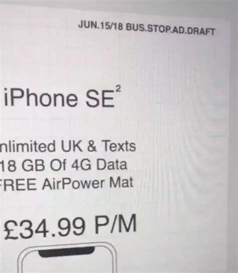 Iphone Se2上市時間曝光：6月15 18日在英國發售！ 每日頭條