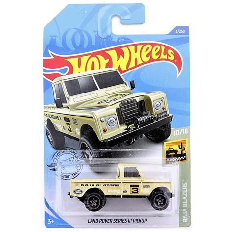 Hot Wheels Truck Land Rover Series III Pickup Shopee Malaysia