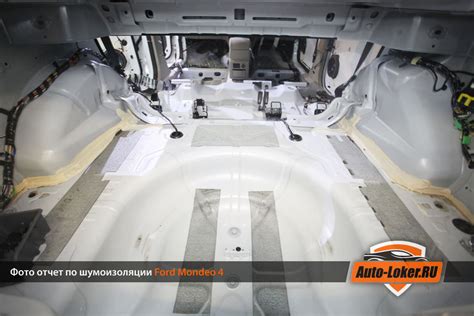 Фото отчет по шумоизоляции Ford Mondeo IV (Форд Мондео 4) за 1 день