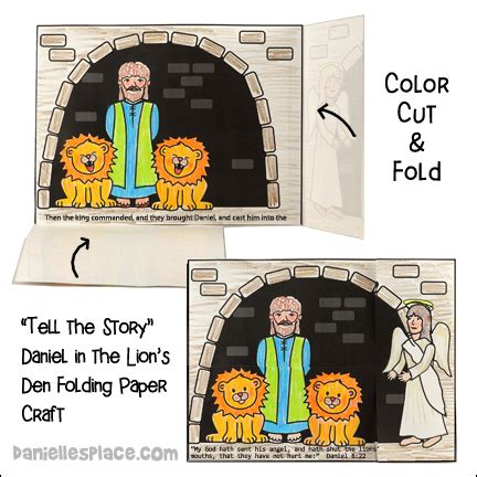 Daniel Bible Crafts and Games for Children