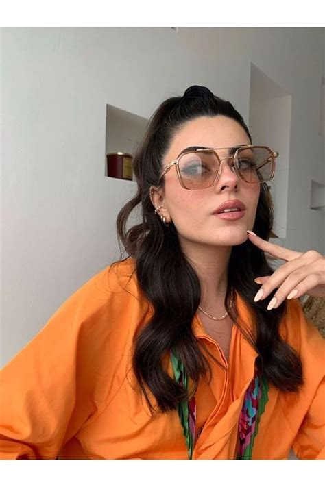 LOOKUP NEW Unisex Kadın Erkek Uv Korumalı Bal Rengi Nude Gold Kare Dikdörtgen Yeni Sezon