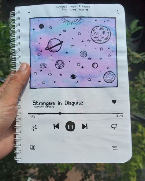 Spotify Template Art Doodle Drawings Simple Doodles Easy Doodle Art