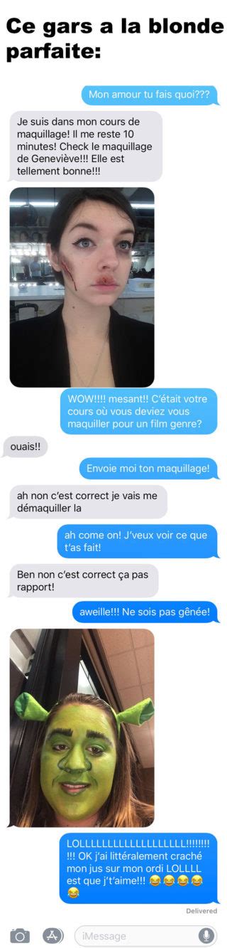 Ce gars a définitivement la blonde parfaite