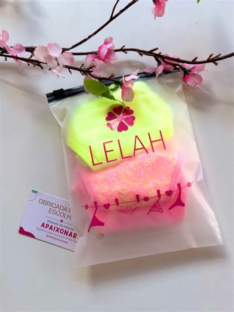 Saquinho Organizador De Lingerie Lelah Moda Ntima