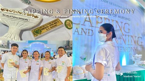 Nursing Diaries Capping Pinning Ceremony Olfu Cabanatuan Campus