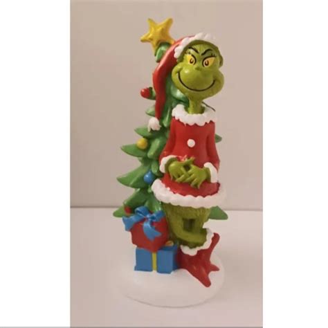 Decorative Craft Design Grinch With Christmas Tree - Etsy