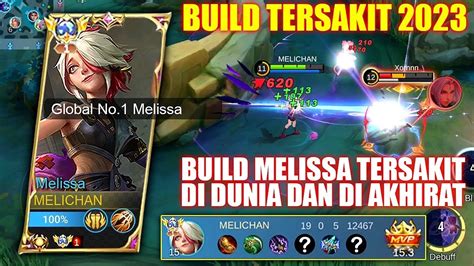 BUILD YG MEMBAWA SAYA MENJADI TOP GLOBAL MELISSA BUILD MELISSA