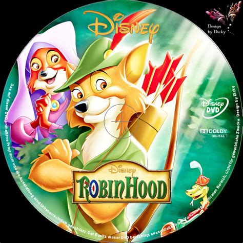 Disney Robin Hood Dvd Cover