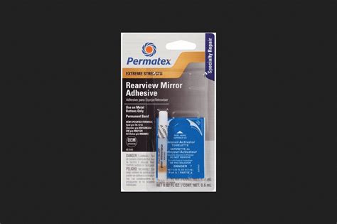 Permatex 81840 Extreme Rearview Mirror Profressional Strength Adhesive ...