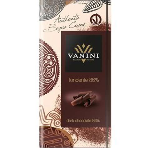 Vanini Tavoletta Di Cioccolata Fondente 86 Bagua Foodu