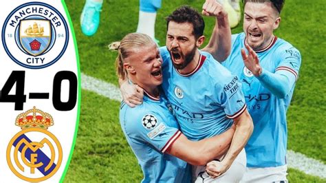 Manchester City Vs Real Madrid 4 0 Miniball Dvadi YouTube