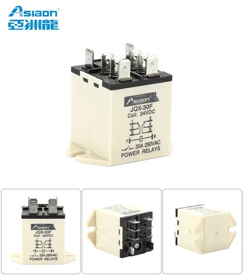 Asiaon Relé Jqx-30f 30 Amp Regulador Automático De Tensión 12v Dpdt V ...